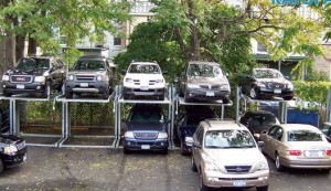 парковка во дворе многоквартирного дома